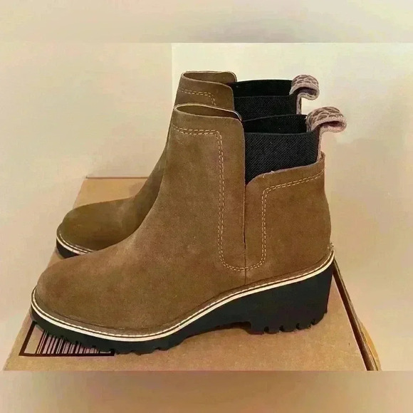 New! Dolce Vita Women’s Huey H2O Booties - Brown - Size 7 - Picture 9 of 10